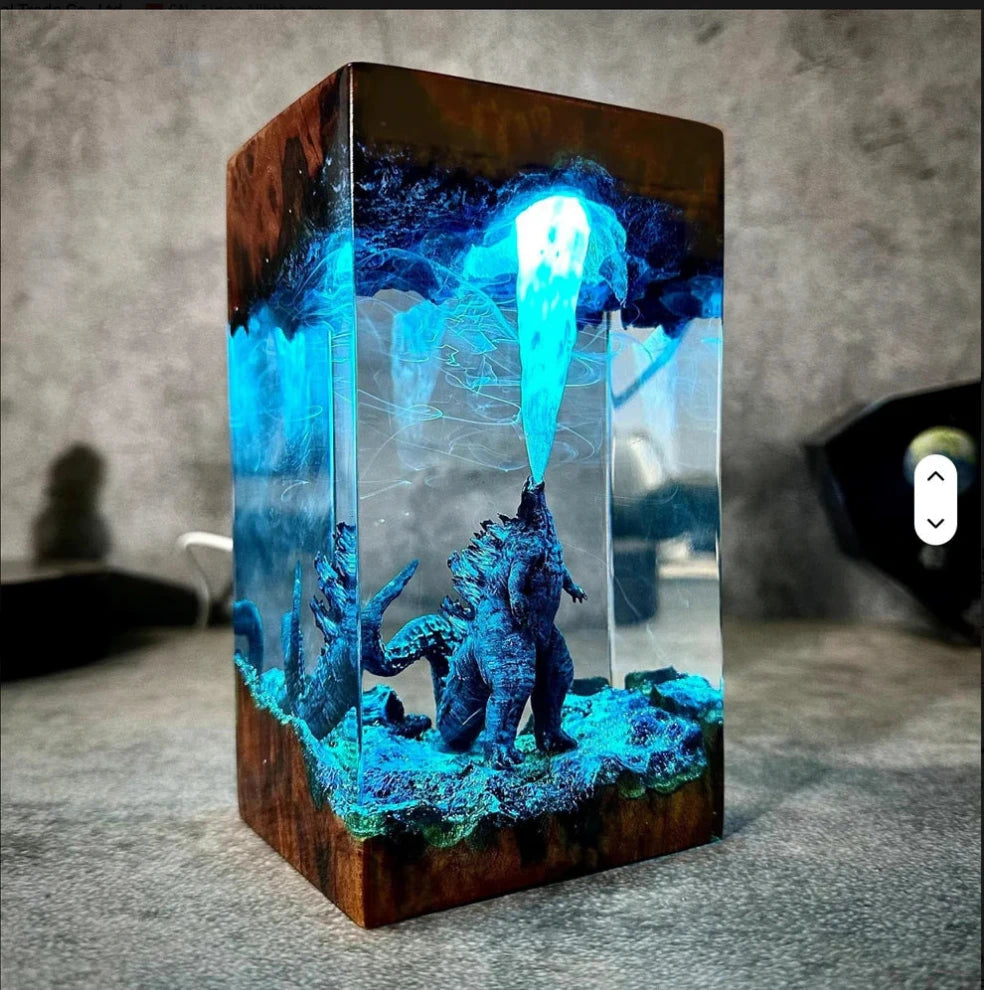 Godzilla Lamps